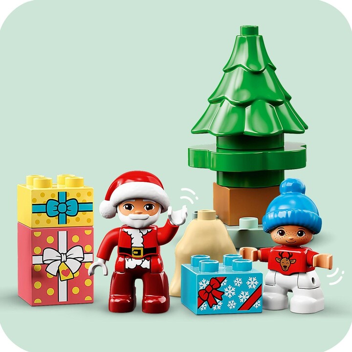 Set LEGO® DUPLO® 10976 Santa's Gingerbread House, 50 pjesë