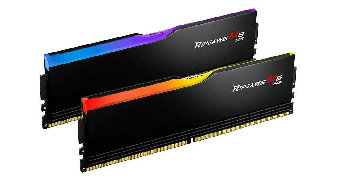 Memorie G.Skill Ripjaws M5 RGB, 32GB, DDR5, 6400MHz, e zezë