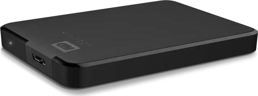Disk i jashtëm HDD Western Digital Elements, 1 TB,2.5", i zi