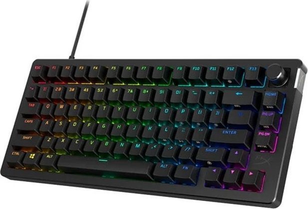 Tastierë gaming HyperX Alloy Rise 75, mekanike, RGB, e zezë