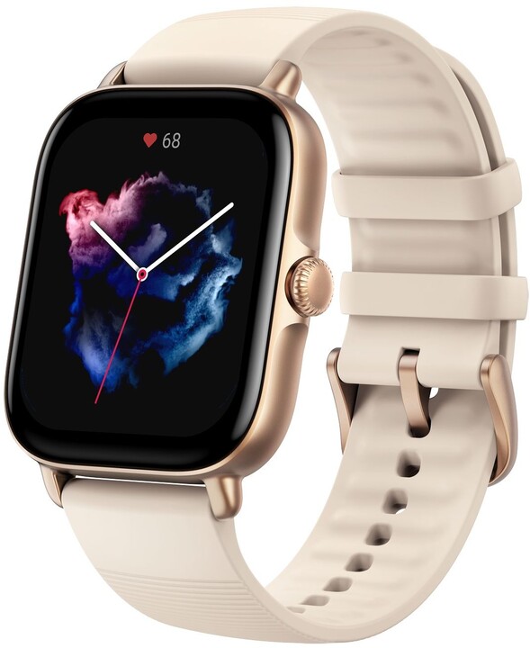 Orë e mençur Amazfit GTS 3, e bardhë