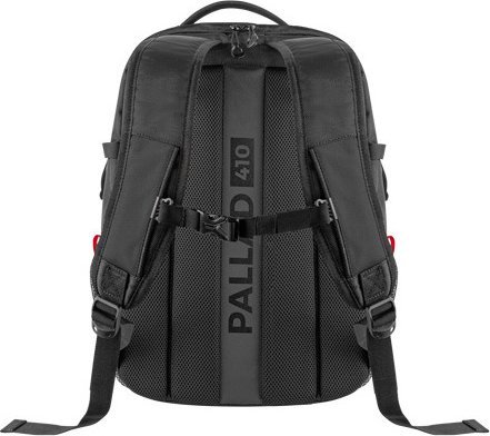 Çantë shpine Genesis PALLAD 410, 15.6", poliestër, gri