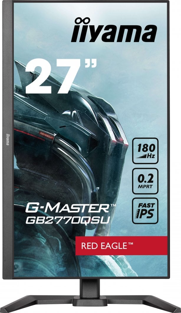 Monitor gaming Iiyama G-Master GB2770QSU-B6, 27", WQHD 2560x1440, 180Hz, i zi
