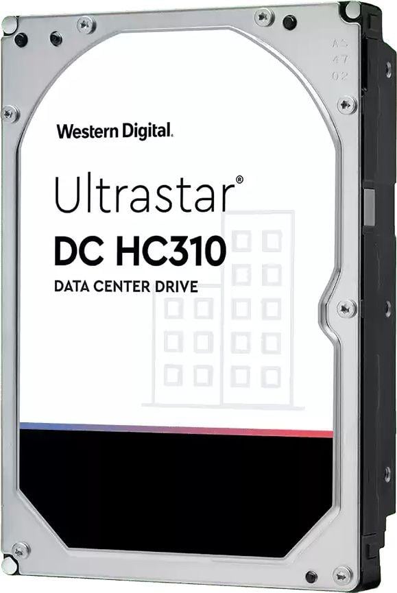 Disk për server WD Ultrastar DC HC310, 4TB, 3.5", SATA III, i zi