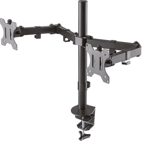 Mbajtëse tavoline për monitorë Neomounts FPMA-D550DBLACK, për 2 monitorë 10"-32", rrotullim 360°, e zezë