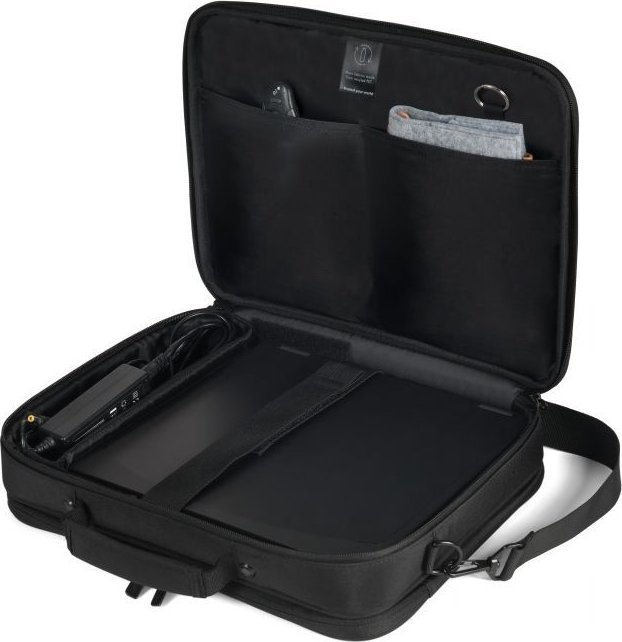 Çantë laptopi Dicota Eco Multi Core, 15-17.3", material PET, e zezë