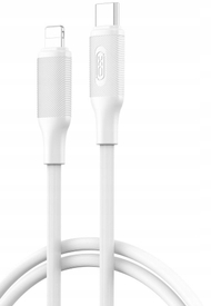 Kabllo karikimi XO NB-Q265A, USB-C në Lightning, 1m 27W PD, e bardhë