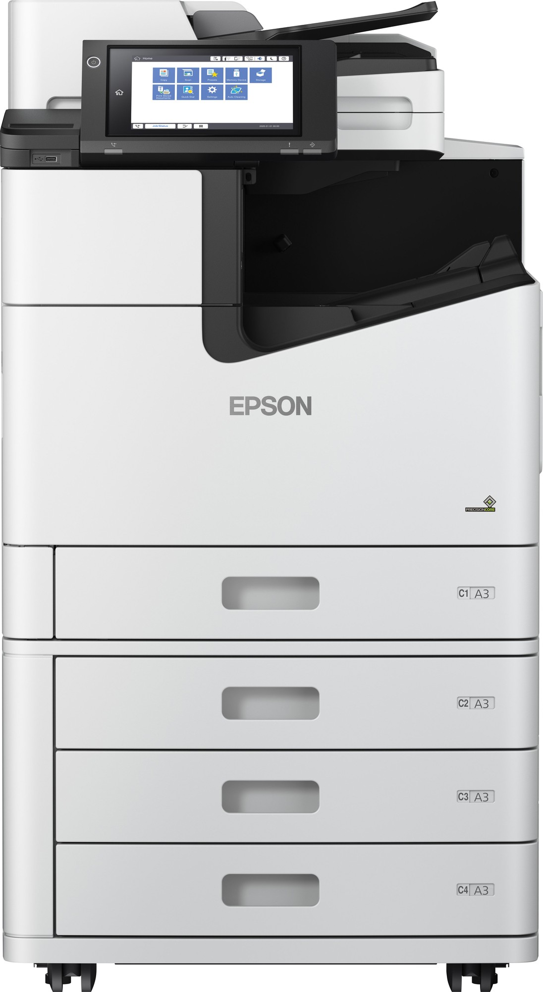 Printer multifunksional Epson WorkForce Enterprise WF-M21000 D4TW, inkjet bardh e zi, A4, i zi