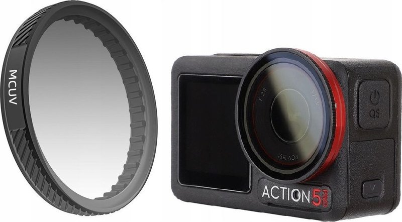 Filtër UV Sunnylife Fi901 SB9675 për DJI Osmo Action 5 Pro 4 3, mbrojtës, transparent