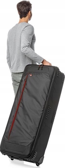 Organizues me rrota Pro Light LW-99-2, për pajisje fotografike, material i lehtë, i zi