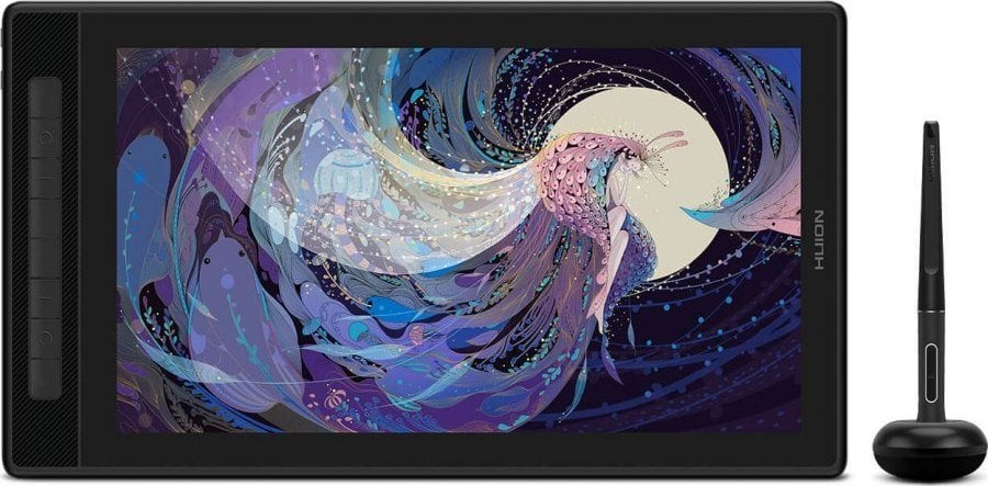 Графички таблет Huion Kamvas Pro 16, екран 16", 2.5K, црн