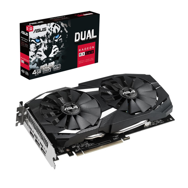 Kartelë grafike Asus AMD Radeon Dual RX 560, 4GB GDDR5