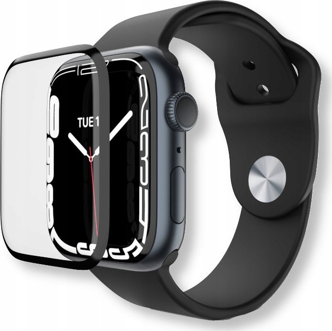 Заштита за екран NEXT ONE 3D Clear, Apple Watch 45mm, транспарентна