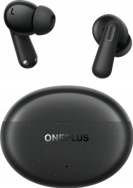 Kufje wireless OnePlus Nord Buds 3 Pro, me kuti karikimi, anulim zhurme, të zeza