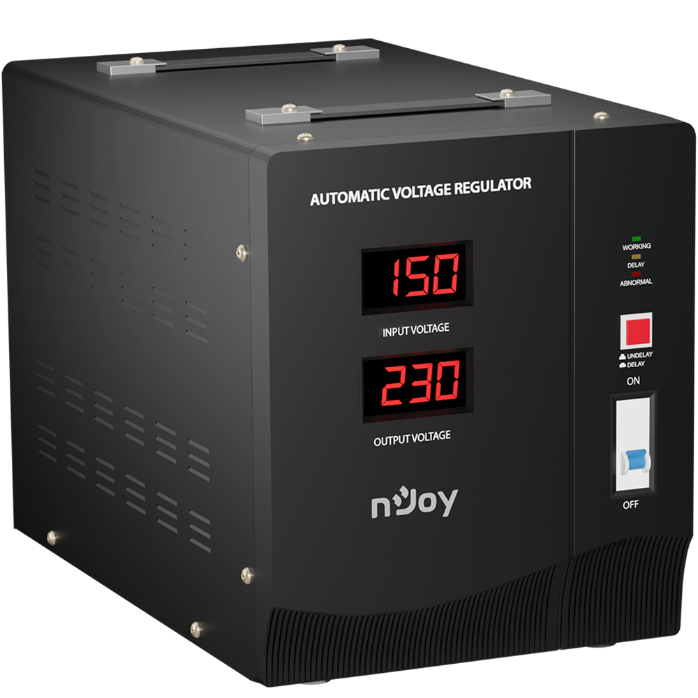 Stabilizator tensioni NJoy Alvis 5000, 5000VA 3000W, ekran LCD, i zi