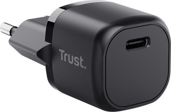 Karikues Trust Maxo, 20W USB C, karikim i shpejtë, i zi