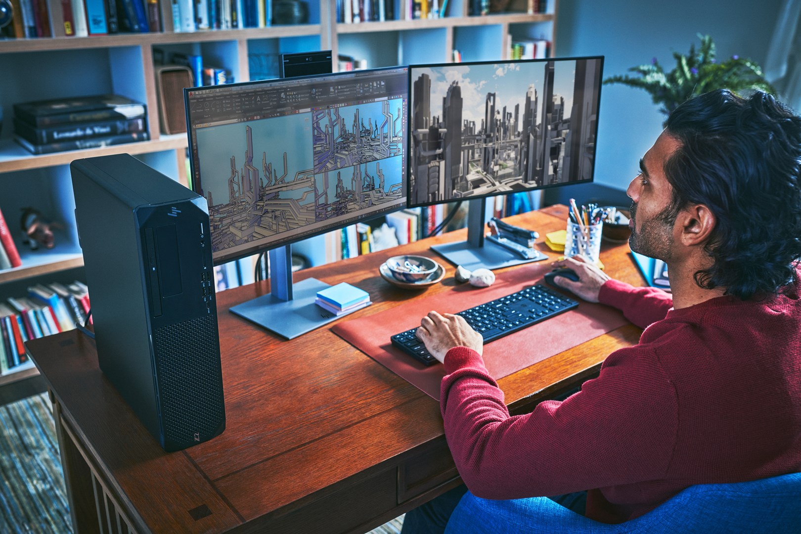 Monitor HP Z24m G3, 23.8", QHD, USB C, i zi
