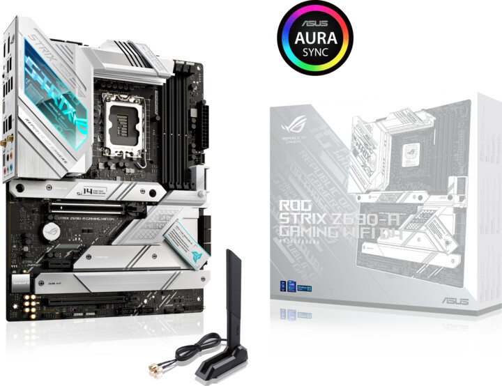Pllakë amë ASUS ROG STRIX Z690-A GAMING WIFI D4 - Intel Z690