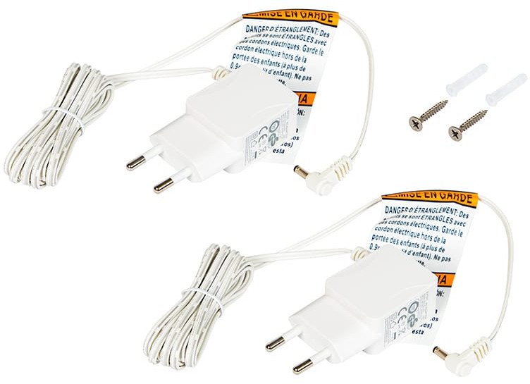 Monitor bebes BLOW Electronic, ekran 3.2" LCD, me audio, i bardhë