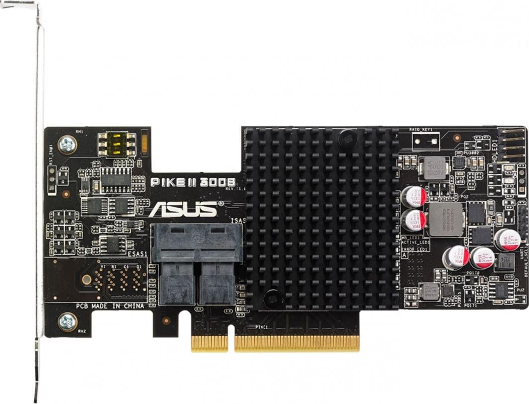 Kontroller për server Asus, PCIe 3.0 x8, 2x SFF-8643 PIKE II 3008-8i