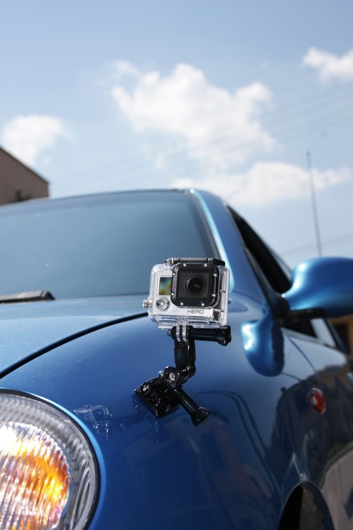 Mbajtëse anësore Xrec Side Mount, set montimi 9 në 1, për GoPro dhe SJCAM, e zezë