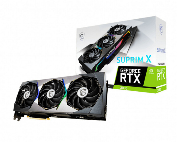 Kartë grafike MSI Geforce RTX 3090 Suprim X 24 GB