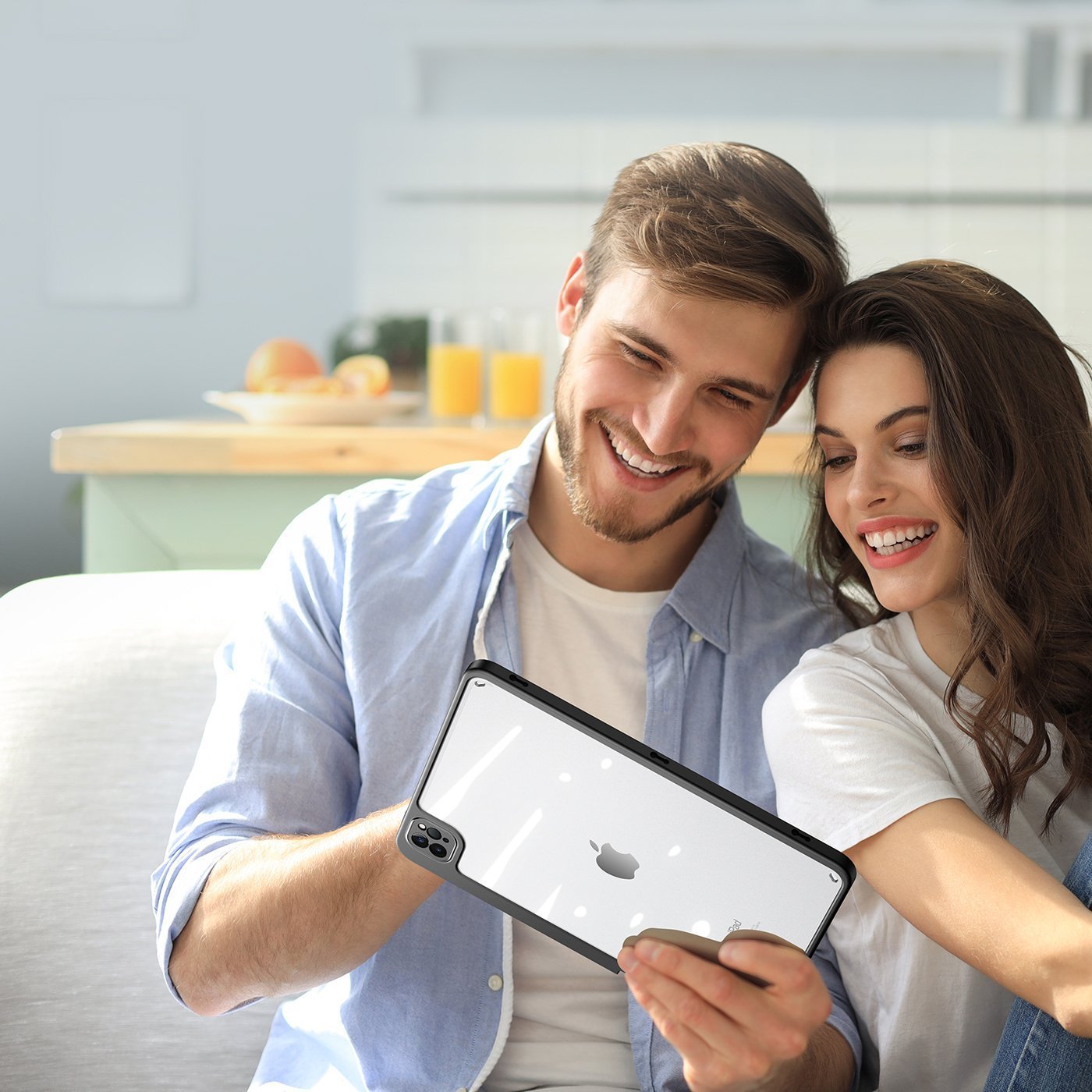 Mbrojtëse tableti Dux Ducis Magi për iPad Pro 11" 2018 2020 2021 dhe iPad Air 4, kapak smart, me vend për Apple Pencil, e zezë