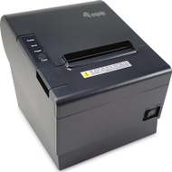 Printer termik POS Equip 80mm, prerës automatik, USB Bluetooth, i zi