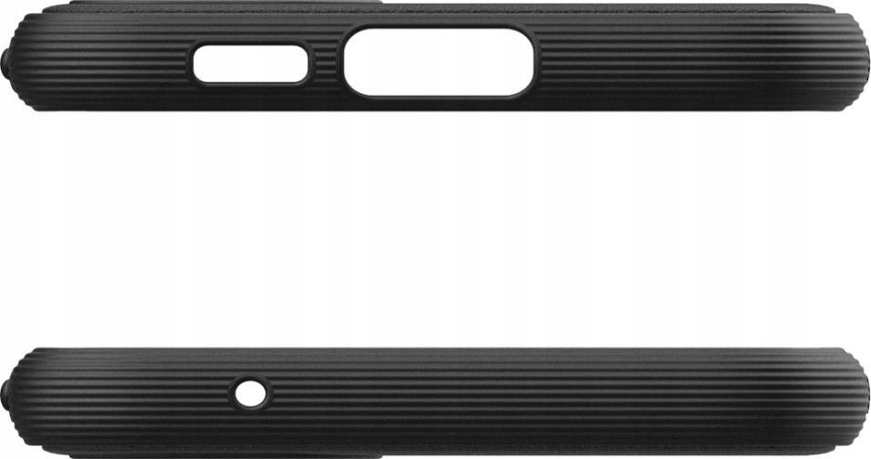 Mbrojtëse telefoni Caseology Parallax për Samsung Galaxy S23 FE, TPU, matte, e zezë