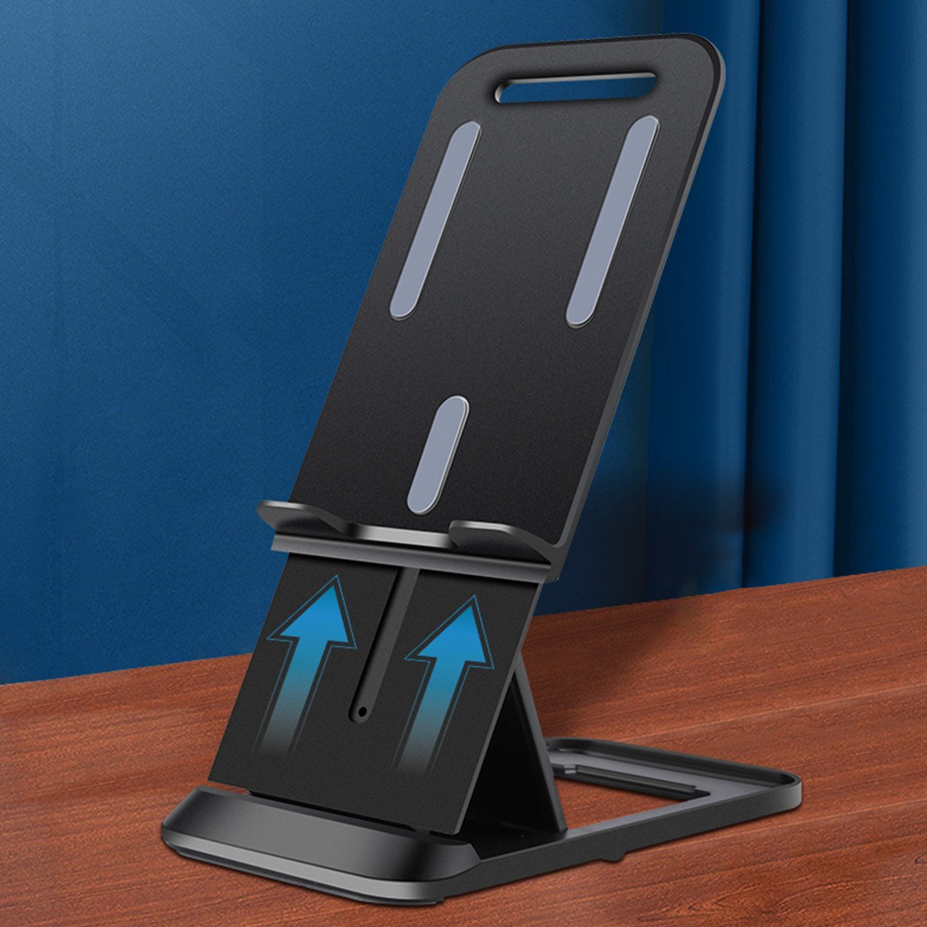 Stendë universale palosëse për telefon dhe tablet, plastike, e bardhë