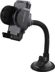 Mbajtëse telefoni për veturë Esperanza EMH105, e zezë