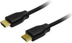 Kabllo HDMI LogiLink HDMI - HDMI, 10 m, e zezë