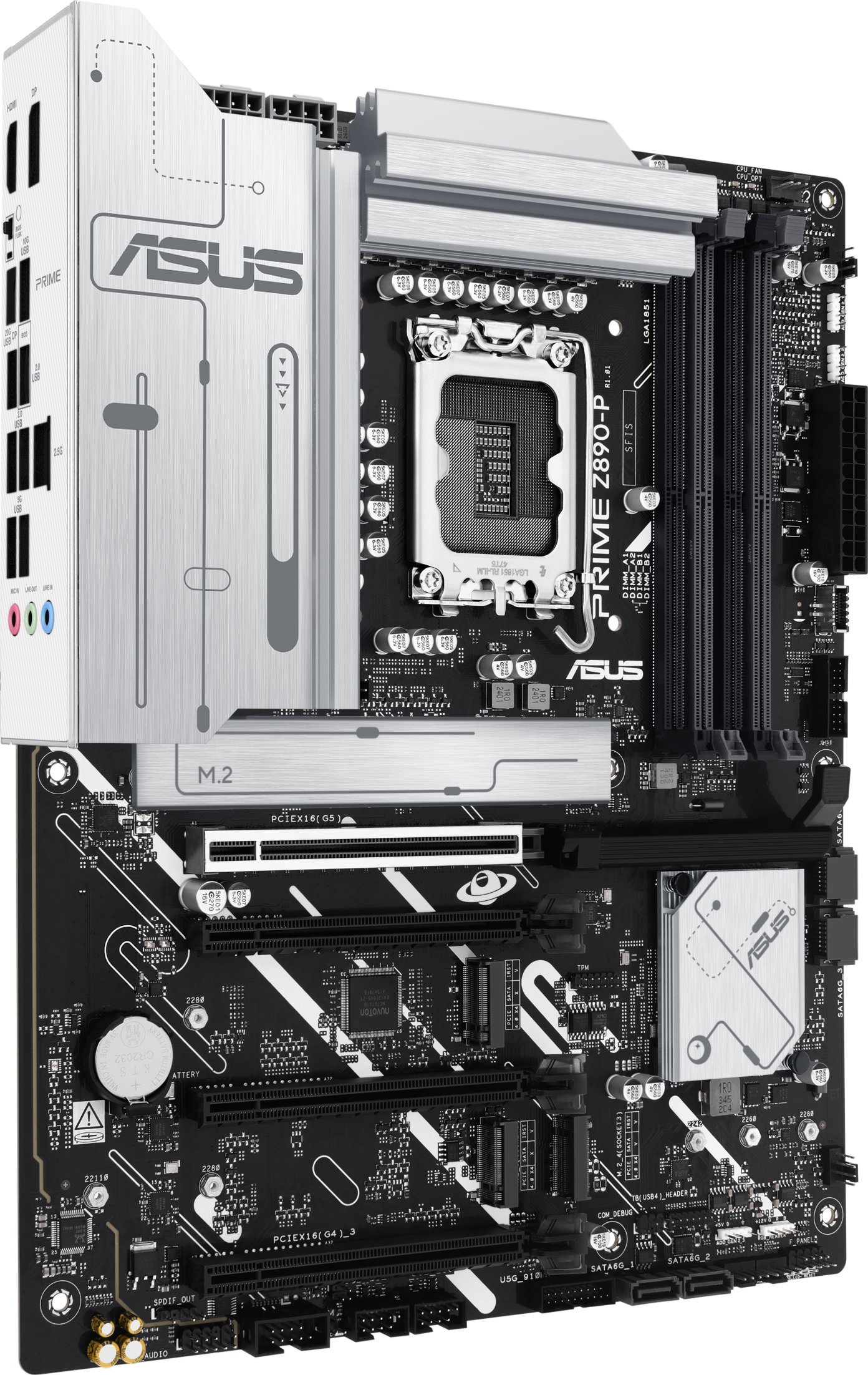 Pllakë amë ASUS PRIME Z890-P, Intel Z890, LGA 1851, ATX