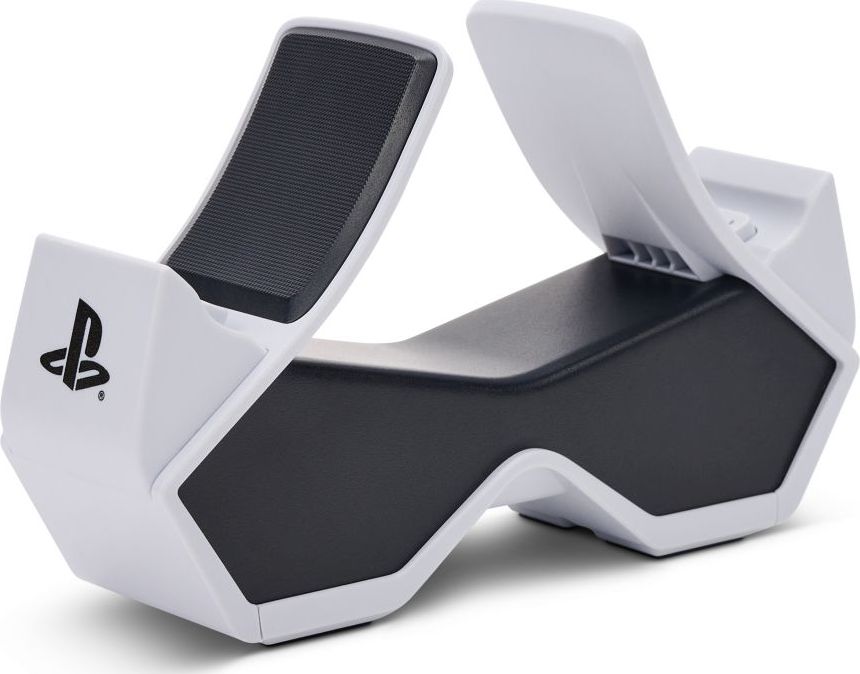 Stacion karikimi PowerA për DualSense, për 2 kontrollorë, me LED, i bardhë