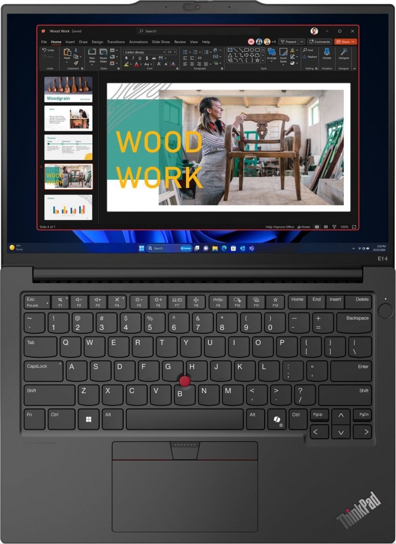 Laptop ThinkPad E14 G6, 14", Intel Core Ultra 7 155H, 16GB RAM, 512GB SSD