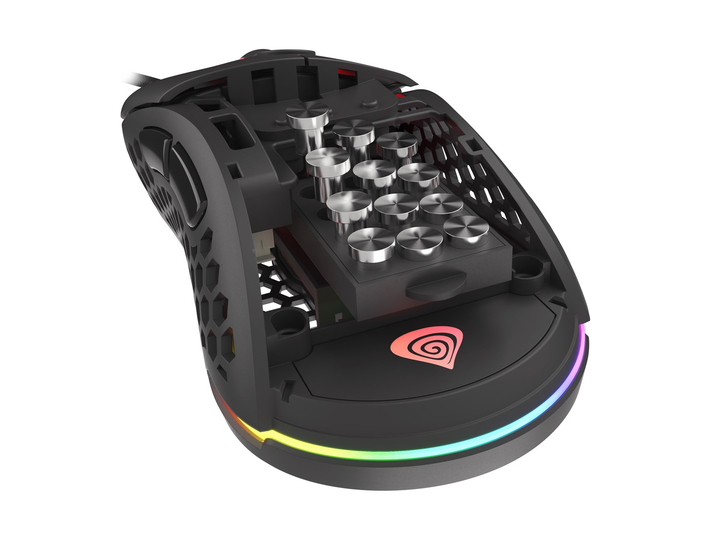 Mouse gaming Genesis XENON 800, 16000 DPI, RGB, i zi