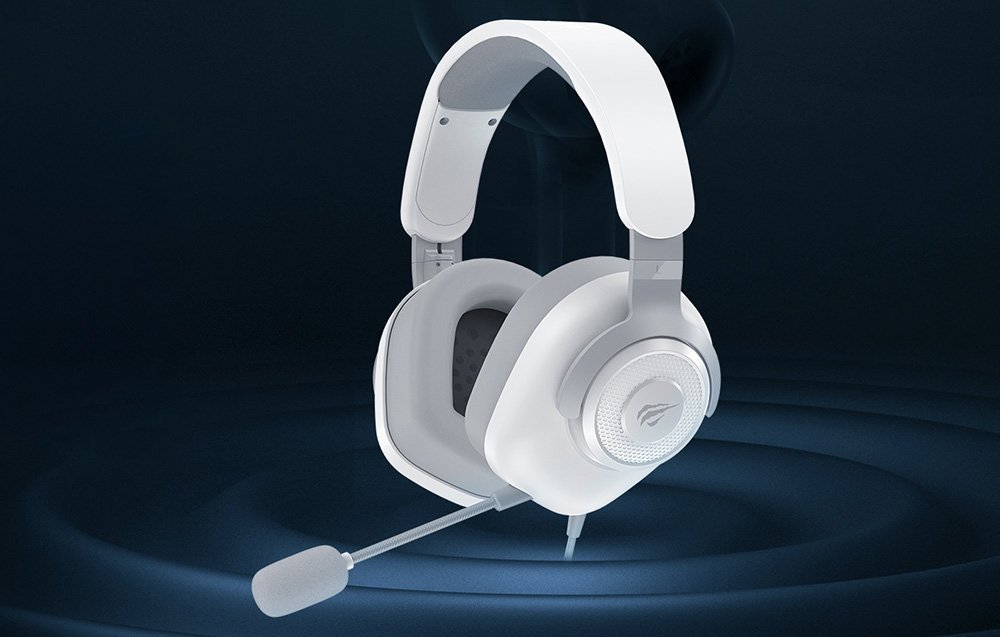 Kufje gaming Havit H2230D, të bardha