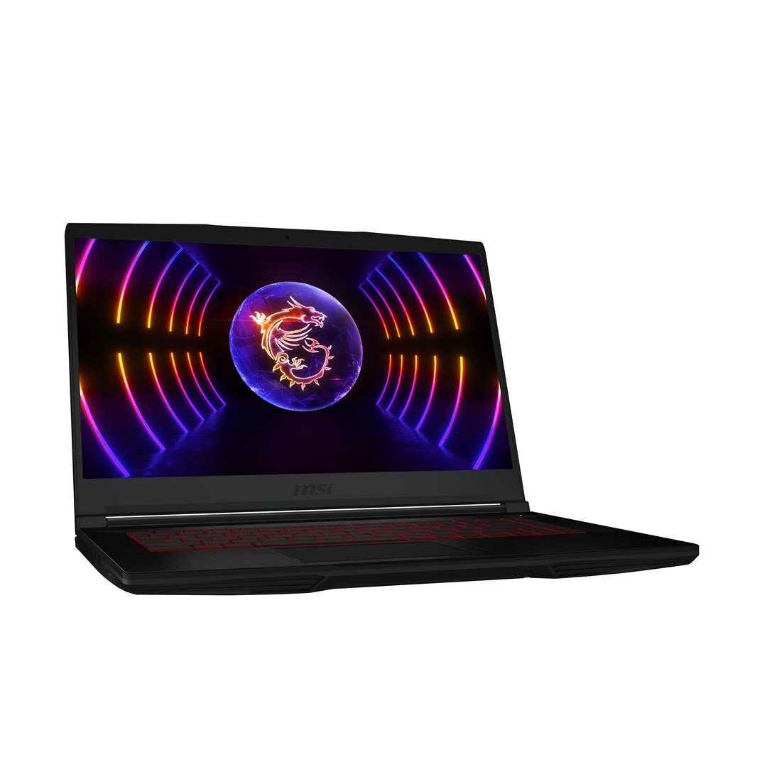 Laptop MSI Gaming THIN GF63 12UC-1044XPL, 15.6", Intel Core i7-12650H, 8GB RAM, 512GB SSD, NVIDIA GeForce RTX 3050, i zi