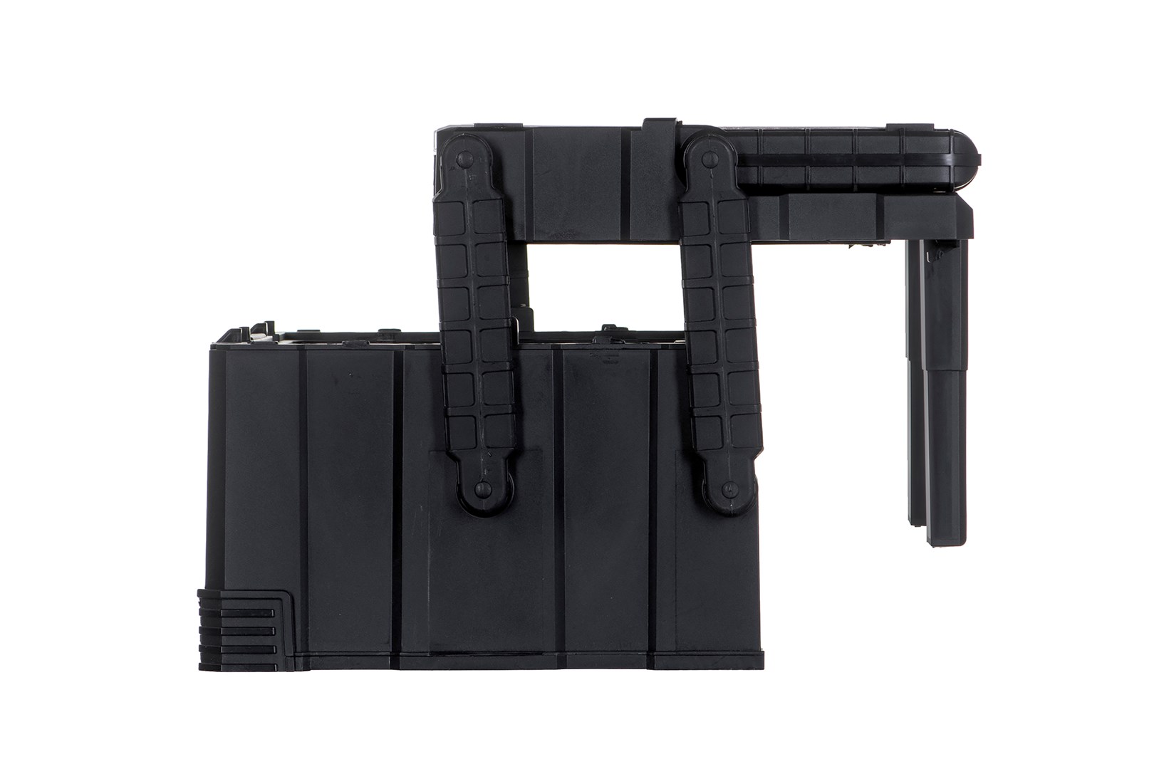 Kuti veglash Keter Tool Box 237785, cantilever, dorezë metalike, gri