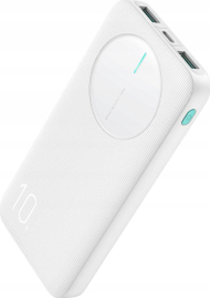 Powerbank Joyroom JR PBF12, 10000mAh, 2.4A, i bardhë