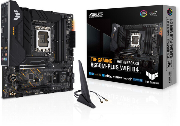 [OUTLET] Pllakë amë ASUS TUF GAMING B660M-PLUS WIFI D4 (DDR4) - Intel B660