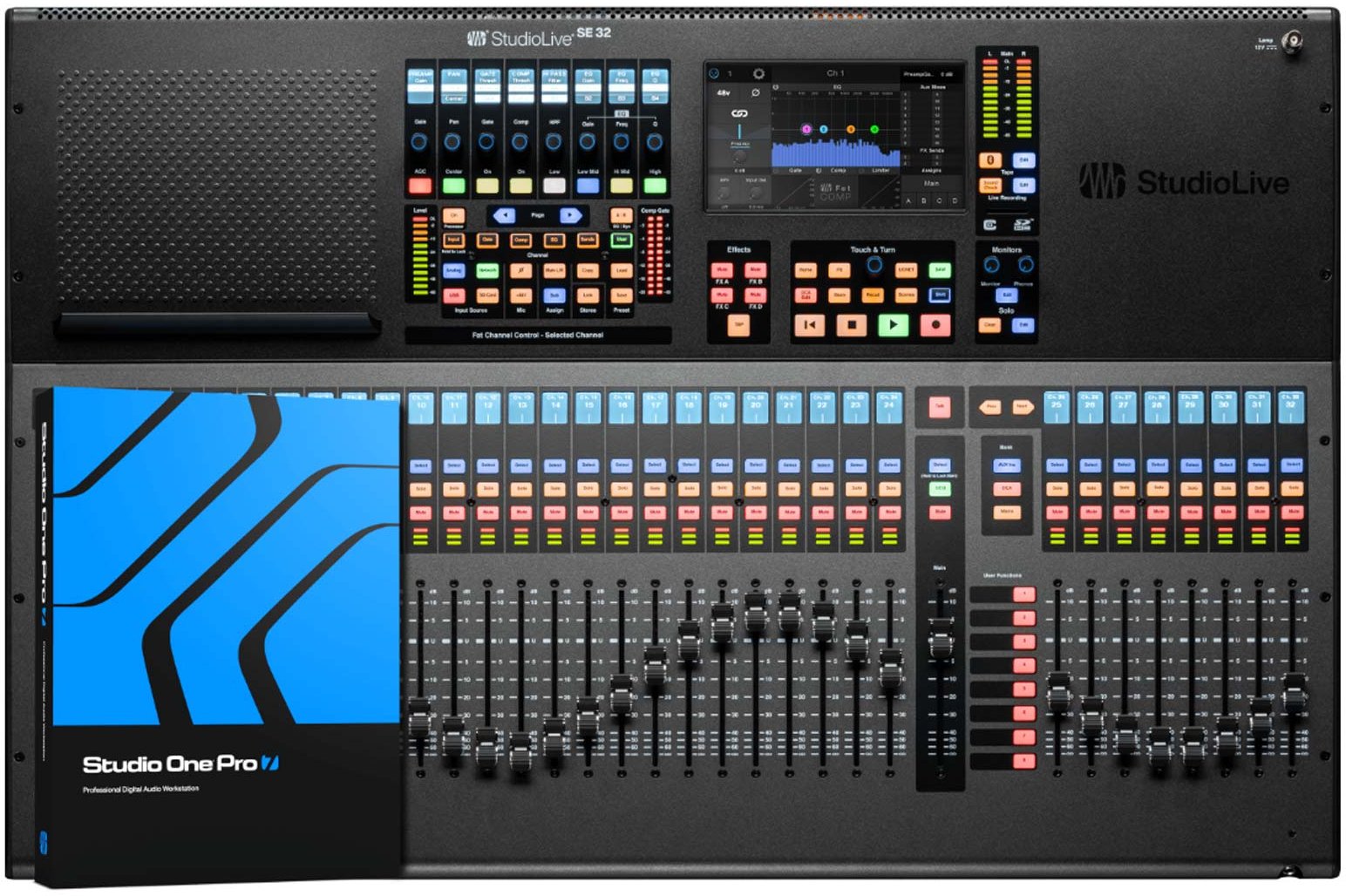 Mikser dixhital PreSonus StudioLive Series III SE 32, 40 kanale, USB audio 64x64, i zi