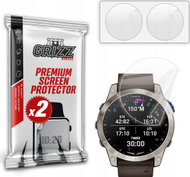 Mbrojtëse ekrani keramike 2PACK për Garmin D2 Mach 1 47mm, transparente