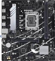Pllakë amë ASUS PRIME B760M-R D4, Intel B760, Socket 1700, 2 slota, Micro ATX