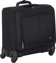 Çantë shpine RivaCase Tegel 8481, 15.6", me rrota, e zezë