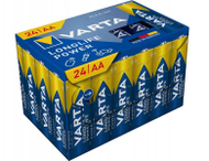 Bateri alkaline Varta Longlife Power AA, 1.5V, paketim 24 copë