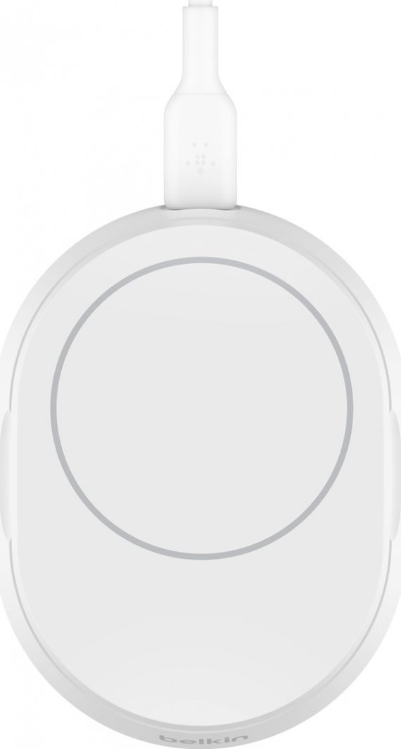 Karikues wireless Belkin Boost Charge Pro Qi2 WIA008VFWH, 3A, USB C, i bardhë
