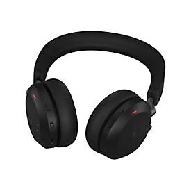 Kufje Jabra Evolve2 75, USB A, Stereo, të zeza