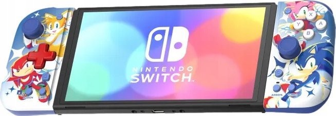 Kontroller Nintendo Split Compact, wireless, i kaltër