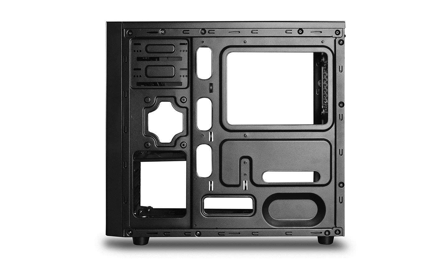 Kasa PC Deepcool Matrexx 30 Mini Tower, xham i temperuar, e zezë